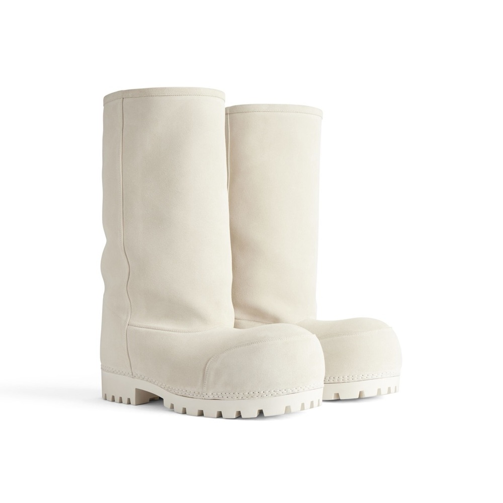 Balenciaga Alaska Fur High Boot